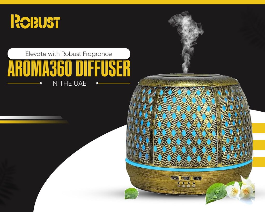 Elevate with Robust Fragrance Aroma360 Diffuser in the UAE