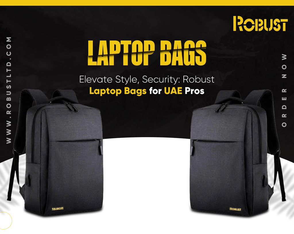 Elevate Style, Security: Robust Laptop Bags for UAE Pros