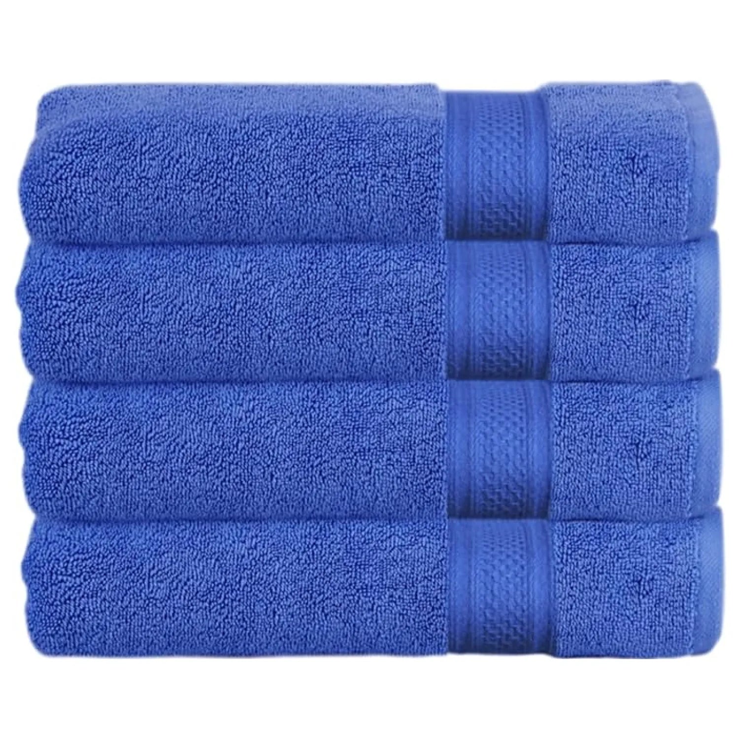 Bath Towels Set, 600 GSM & 100% Cotton, High Quality, Quick Drying, Highly Absorbent Thick and Soft Towels